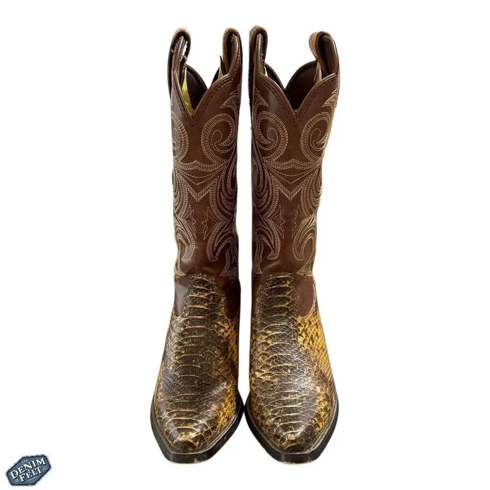 Durango® Crush Women's Brown Western/Cowboy‎ Scalloped 11” Boots
